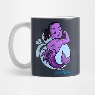 Purple Dreads Merbie Mug